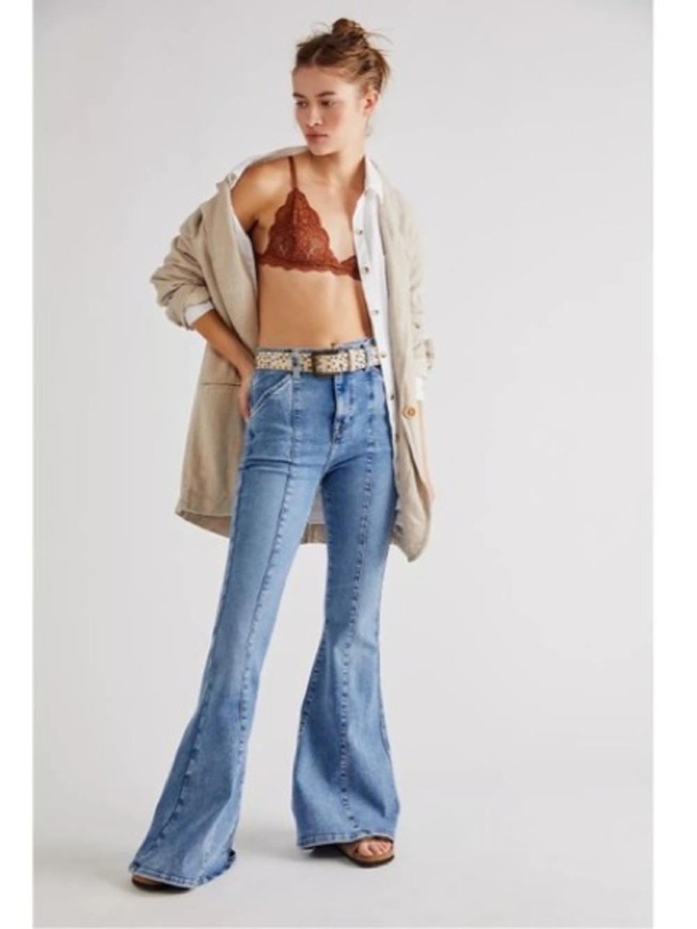 Free People we the free High-Rise Flare Jeans